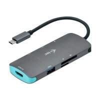 I-TEC USB-C Metal Nano Dock 4K HDMI und PD 60 Watt