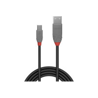 LINDY USB 2.0 Typ A an Mini-B Kabel 0.2m