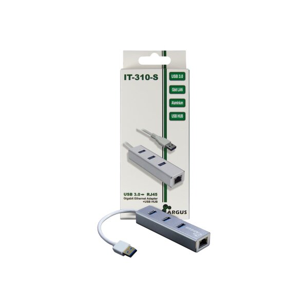 INTERTECH Inter-Tech IT-310-S USB 3.0 / LAN Adapter