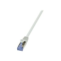 LOGILINK Patch Cable Cat.7 800MHz S/FTP grau 1.00m Prime...