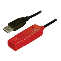 Lindy USB 2.0 Aktiv-Verlängerung Pro 8m