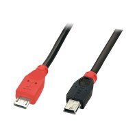 LINDY USB 2.0 Kabel Micro-B/Mini-B OTG, 2m