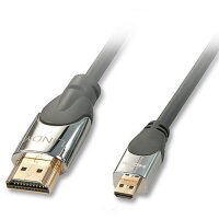 LINDY HDMI High Speed Kabel Typ A/D1m High Speed Kabel...