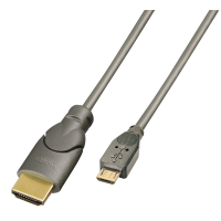 LINDY MHL an HDMI Anschlusskabel, 0,5m