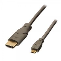 LINDY MHL an HDMI Anschlusskabel, 0,5m
