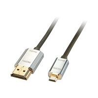 LINDY CROMO Slim HDMI High Speed A/D Kabel mit Chip 4,5m...