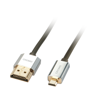 LINDY CROMO® Slim High-Speed-HDMI®-Kabel mit Ether