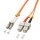 LINDY - Patch-Kabel - LC Multi-Mode (M) - SC multi-mode (M) - 1 m - Glasfaser - 50/125 Mikrometer -