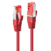 LINDY Cat.6 S/FTP Kabel, rot, 0,3m Patchkabel (47730)