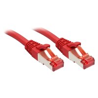 LINDY Cat.6 S/FTP Kabel, rot, 1m Patchkabel (47732)