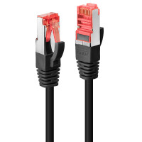 LINDY Cat.6 S/FTP Kabel, schwarz, 3m