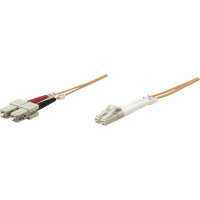 INTELLINET - Patch-Kabel - LC Multi-Mode (M) - SC multi-mode (M) - 2 m - Glasfaser - 62,5/125 Mikrom