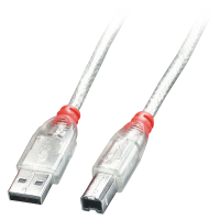 USB 2.0 Kabel Typ A/B 0,2m  Typ A/B M/M High/Full/Lowspeed
