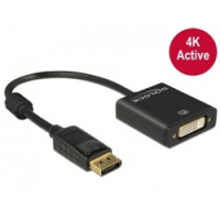 Displayport Adapter Delock DP -> DVI(24+5) 4K Aktiv