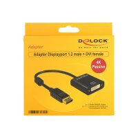 Displayport Adapter Delock DP -> DVI(24+5) 4K Passiv