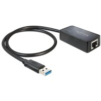 Kabel Adapter DELOCK USB3.0>Gigabit LAN-Bu. (RJ45)  [bk]