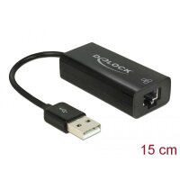 DeLOCK Adapterkabel USB 2.0 > Ethernet RJ45