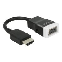 DELOCK Adapterkabel HDMI-A St > VGA Bu mit Audio (screwless)