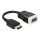 DELOCK Adapterkabel HDMI-A St > VGA Bu mit Audio (screwless)