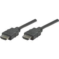 HDMI-Kabel Manhattan High Speed A -> A St/St  1.00m geschirm