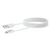 SCHWAIGER USB 2.0 Kabel Apple Lightning 2,0m Flachkabel...