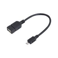 LOGILINK Kabel Adapter Logilink micro USB-B St. >...