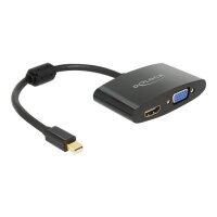 Delock Adapterkabel mini DisplayPort St>VGA/HDMI schwarz