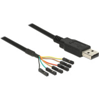 DeLOCK Adapterkabel USB > Seriell-TTL 6 Pin Pinheader Buchse