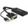 VGA Adapter Delock D-Sub15 + USB -> HDMI St/St/Bu