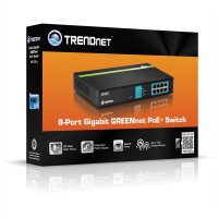 TRENDNET 8-port PoE+ Gigabit Switches
