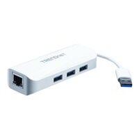 TRENDNET USB 3.0 to Gigabit Ethernet Adapter + USB Hub