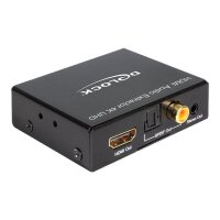 DELOCK Adapter HDMI zu HDMI + Audio Extractor 4K