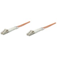 INTELLINET - Patch-Kabel - LC Multi-Mode (M) - LC Multi-Mode (M) - 1 m - Glasfaser - 62,5/125 Mikrom