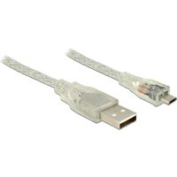 DELOCK Kabel USB 2.0 A Stecker > USB 2.0 Micro-