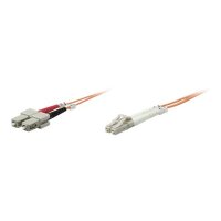 INTELLINET - Patch-Kabel - LC Multi-Mode (M) - SC multi-mode (M) - 1 m - Glasfaser - 62,5/125 Mikrom