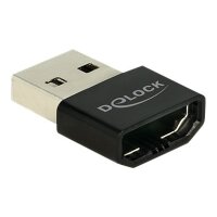 DELOCK Adapter HDMI A Buchse > USB A Stecker De