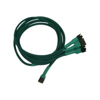 NANOXIA Kabel Nanoxia 3-Pin auf 4 x 3-Pin Adapter, 60 cm, grün
