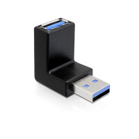 DELOCK Adapter USB 3.0 A/A St/Bu gewinkelt 270G vertikal