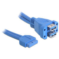 Kabel Adapter DELOCK USB3.0 Pinheader Bu.>2x USB3.0...