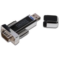 DIGITUS Converter USB1.1 auf Seriell inkl. USB A/M USB A/F Verlaengerungskabel 80cm