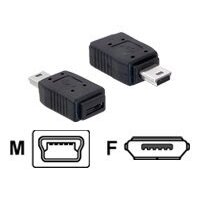 DELOCK Adapter USB mini St/USB micro B Bu