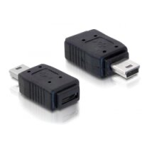 DELOCK Adapter USB mini St/USB micro B Bu