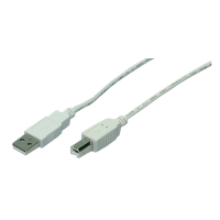 LOGILINK USB 2.0 Kabel, grau, 2m