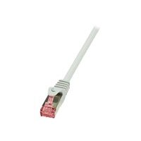 LogiLink CAT6 S-FTP PIMF Patch Cable AWG 27 grey 3M