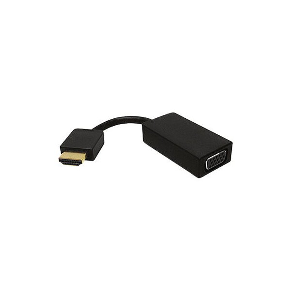 RAID SONIC HDMI Adapter IcyBox HDMI Typ A -> VGA St/Bu IB-AC502 (b)