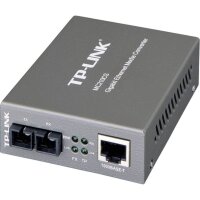 TP-LINK 10/100/1000 Mbps RJ45 to 1000 Mbps Single-Mode SC Fiber Converter