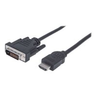 HDMI 1.3 Kabel Manhattan auf DVI-D DualLink St/St  1.8m bulk