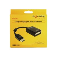 Adapter Delock Display Port Stecker-> DVI 24+5 Buchse