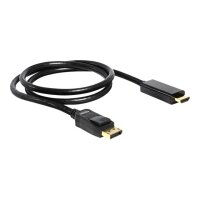 DELOCK Kabel Displayport > HDMI St/St 1m
