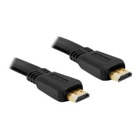DELOCK Kabel HDMI A-A  St/St flach 3,0m